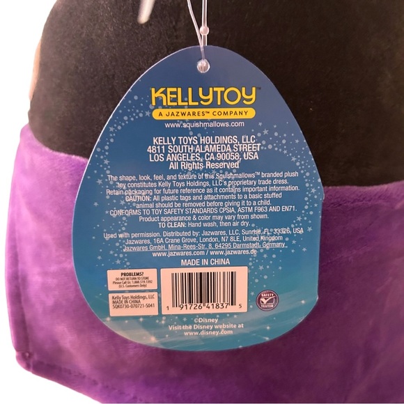 Squishmallow x Disney Halloween Minnie Witch Plush 8” - Picture 4 of 4